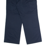 DICKIES Workwear Mens Twill Trousers Blue Regular Straight W36 L28