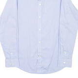 TOMMY HILFIGER Mens Plain Shirt Blue Long Sleeve S