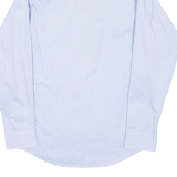 TOMMY HILFIGER Mens Plain Shirt Blue Long Sleeve S