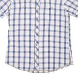 TOMMY HILFIGER Mens Shirt Blue 90s Check L