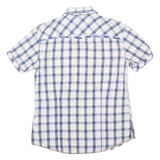 TOMMY HILFIGER Mens Shirt Blue 90s Check L