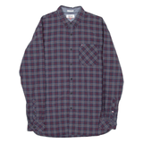 TOMMY HILFIGER Slim Fit Mens Shirt Blue Check Long Sleeve XL