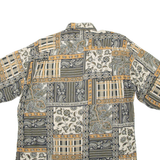 COLODOR Mens Shirt Green Paisley L