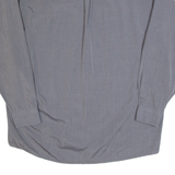 JACOBY & HUBER Mens Plain Shirt Grey Long Sleeve L