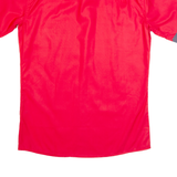 ALBIRO Mens Plain Shirt Red M