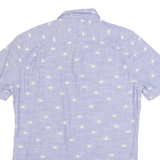 LEVI'S Sunshine Mens Shirt Blue Crazy Pattern S