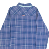 TOMMY HILFIGER Mens Shirt Blue Check Long Sleeve M