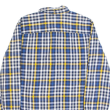 TOMMY HILFIGER Mens Shirt Blue Check Long Sleeve M