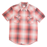 LEVI'S Mens Shirt Red Plaid S