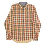 TIMBERLAND Mens Shirt Green Plaid Long Sleeve L