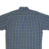 MCGREGOR Oversized Mens Shirt Blue 90s Plaid M