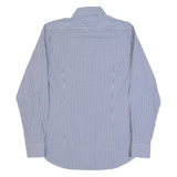 TOMMY HILFIGER Slim Fit Mens Shirt Blue Gingham Long Sleeve XL