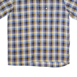PIERRE CARDIN Mens Shirt Blue Check L