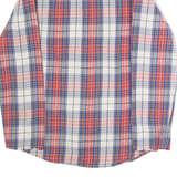PEPE JEANS Mens Shirt White Check Long Sleeve S