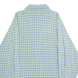 JACK MORGAN Womens Flannel Shirt Green 90s Check Long Sleeve XL