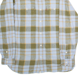 LEVI'S Relaxed Mens Shirt Blue Check Long Sleeve M