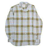 LEVI'S Relaxed Mens Shirt Blue Check Long Sleeve M