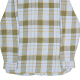 LEVI'S Relaxed Mens Shirt Blue Check Long Sleeve M