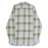 LEVI'S Relaxed Mens Shirt Blue Check Long Sleeve M