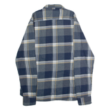 LEE Slim Fit Mens Shirt Blue Plaid Long Sleeve 2XL
