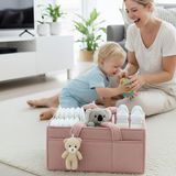 Anysort Mommy Diaper Bag Rectangular Plain Basket Storage Stackers And Caddies Storage Organizer