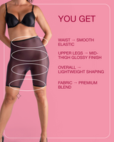 Lustrous Sheer Short Tights