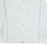 Lightweight Shacket Mens Jacket Grey 90s L