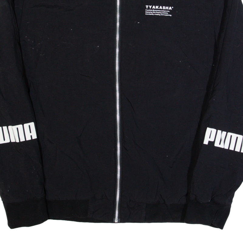 PUMA TYAKASHA Mens Bomber Jacket Black L