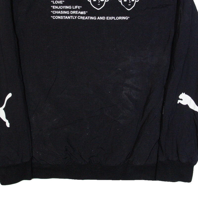 PUMA TYAKASHA Mens Bomber Jacket Black L