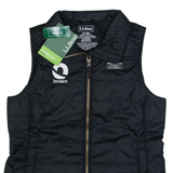 LL BEAN Womens Puffer Gilet Black XS