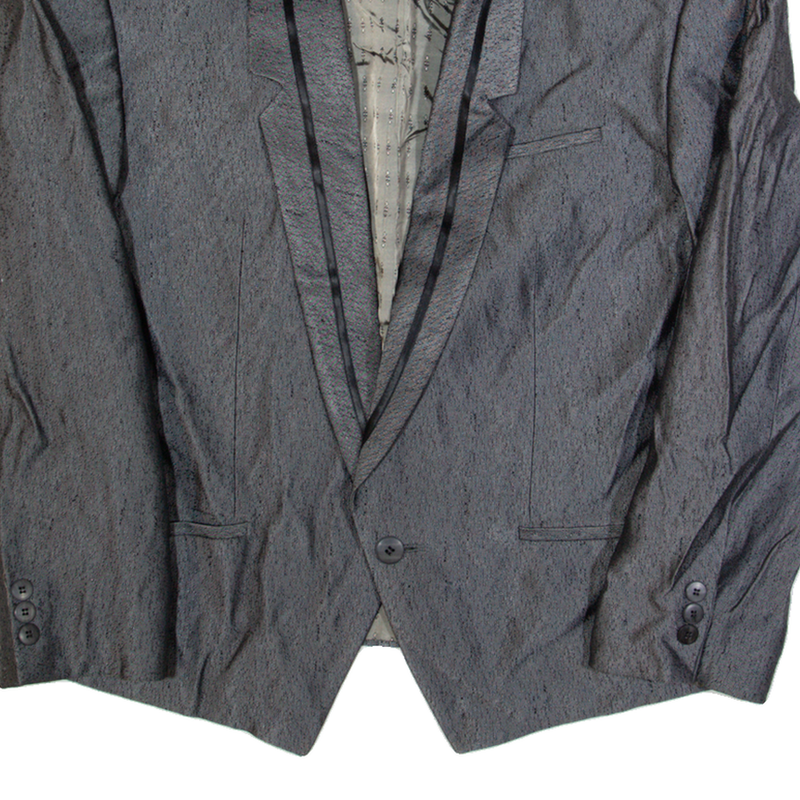 SCHILD Mens Blazer Jacket Grey 90s M
