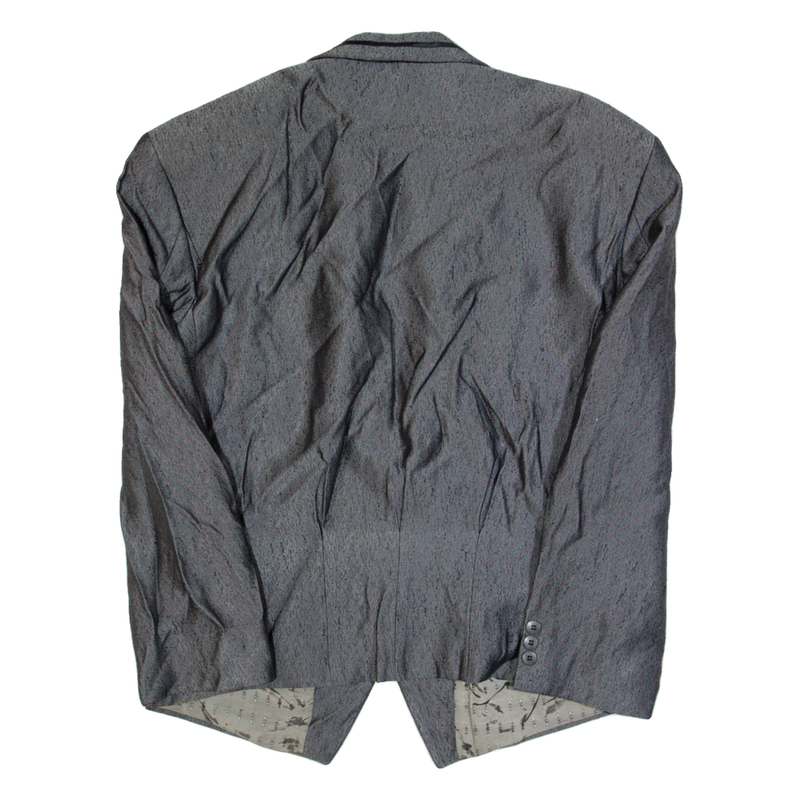 SCHILD Mens Blazer Jacket Grey 90s M