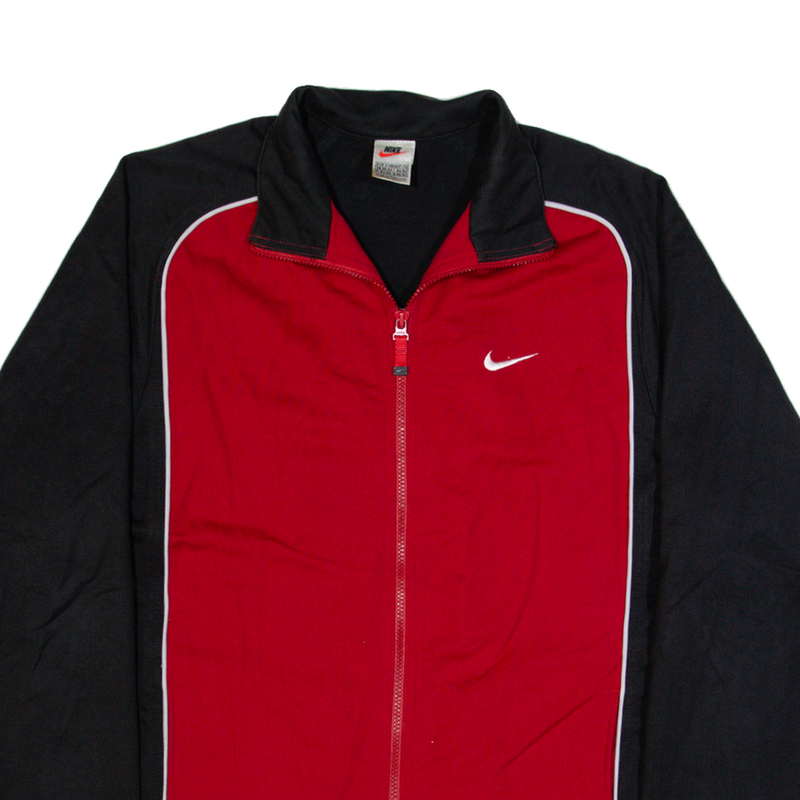 NIKE Mens Track Jacket Red M