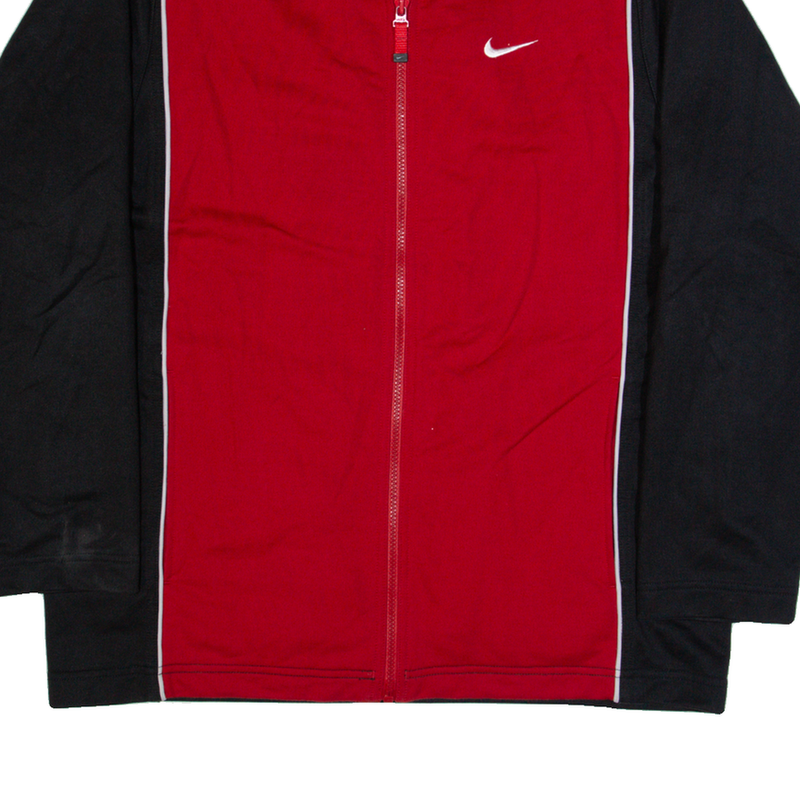 NIKE Mens Track Jacket Red M