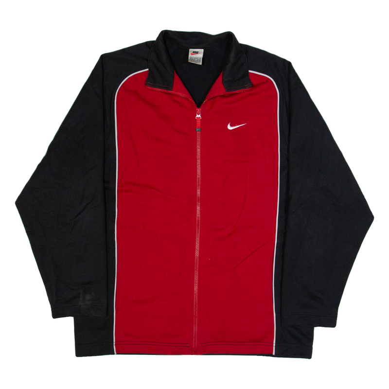 NIKE Mens Track Jacket Red M