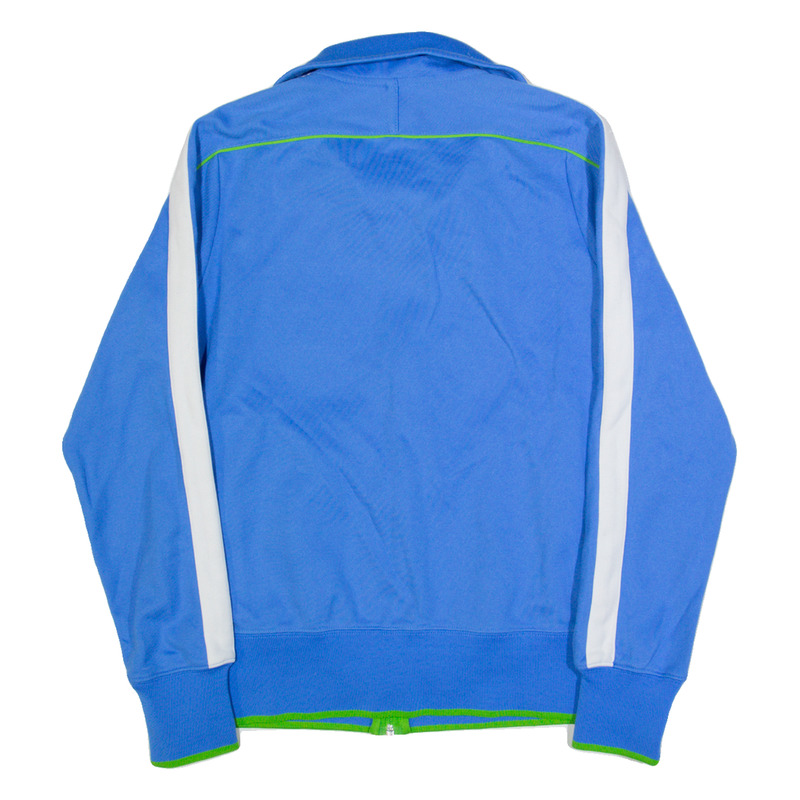 NIKE Womens Track Jacket Blue L