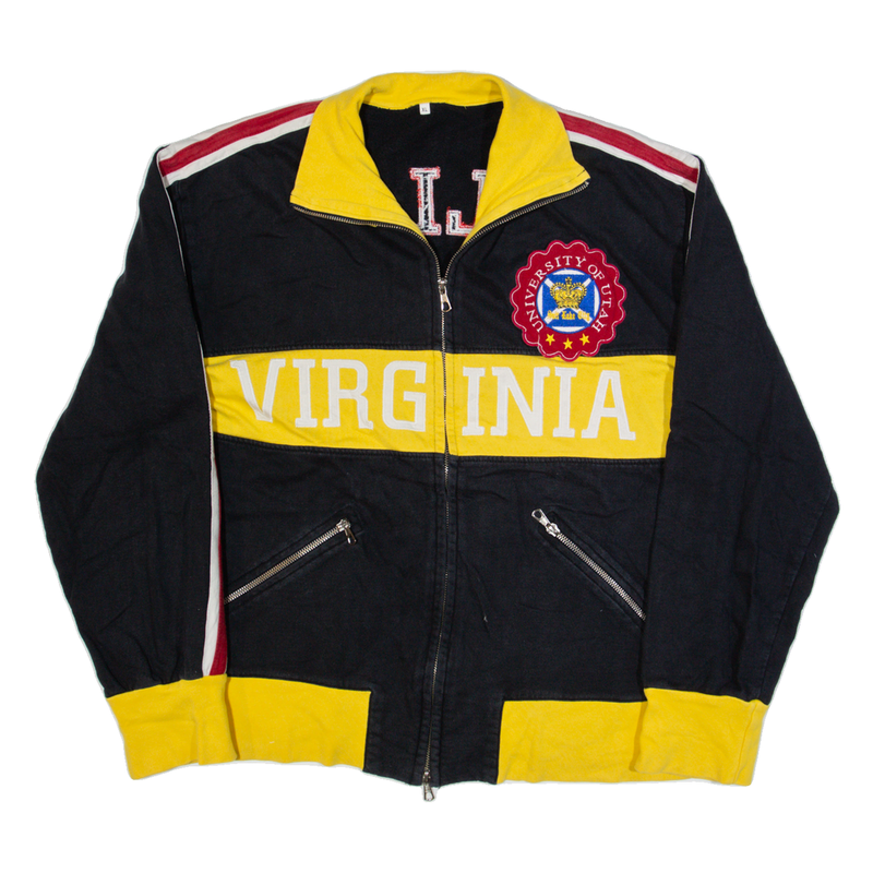 University Of Utah Virginia Mens Track Jacket Black USA XL