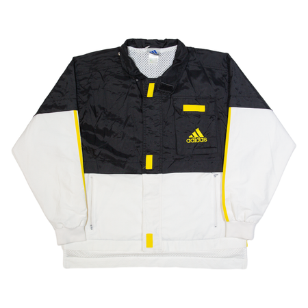 ADIDAS Mens Track Jacket White S