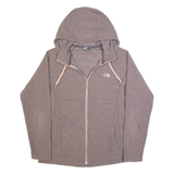 THE NORTH FACE Womens Fleece Jacket Pink Hooded L