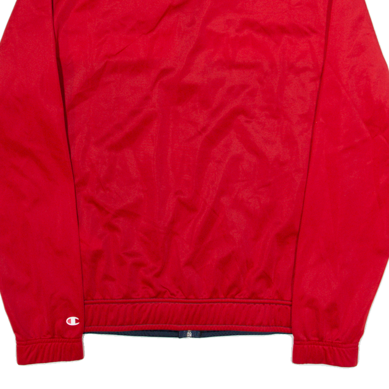 CHAMPION Mens Track Jacket Blue Colourblock S