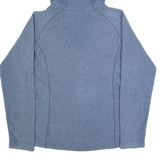 THE NORTH FACE Womens Fleece Jacket Blue Hooded M