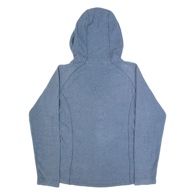 THE NORTH FACE Womens Fleece Jacket Blue Hooded M
