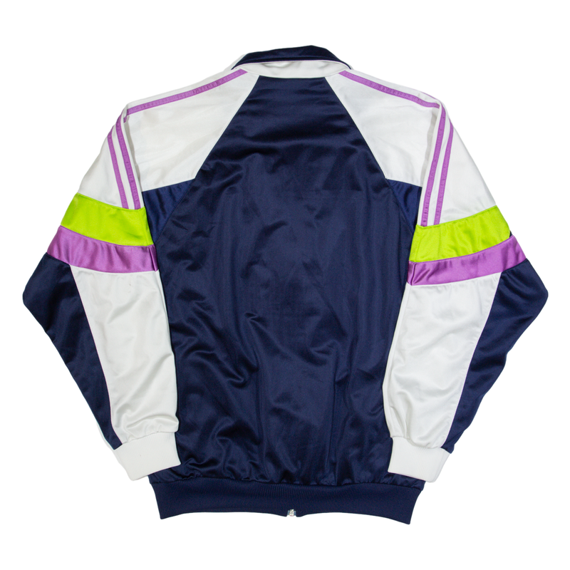 ADIDAS Mens Track Jacket Blue Colourblock M