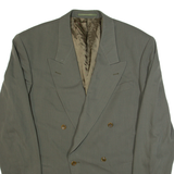 HUGO BOSS Mens Blazer Jacket Green Wool 90s XL