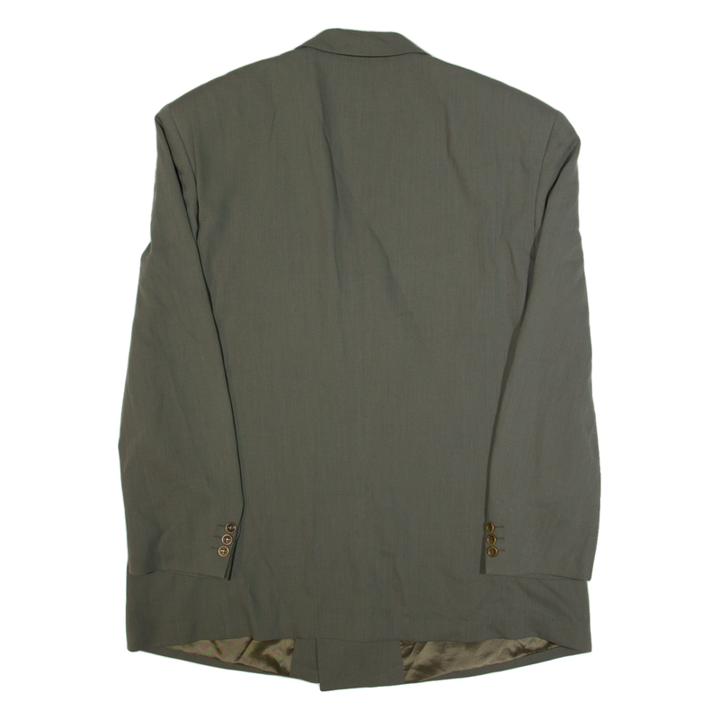 HUGO BOSS Mens Blazer Jacket Green Wool 90s XL