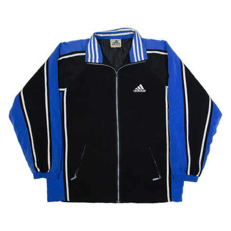 Vintage ADIDAS Mens Jacket Black 90s XL