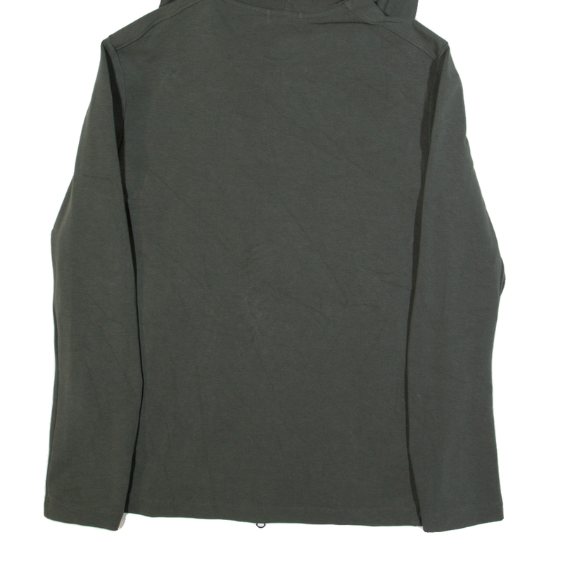 NIKE Mens Track Jacket Green Hooded M