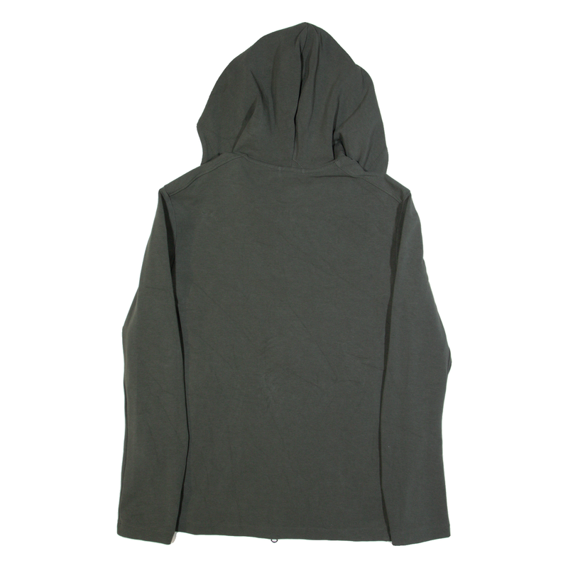 NIKE Mens Track Jacket Green Hooded M