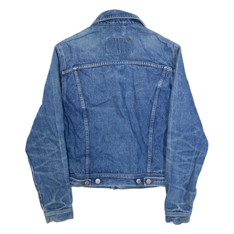 HIGHLANDS Womens Denim Jacket Blue M