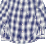 TOMMY HILFIGER Regular Fit Mens Shirt Blue Check Long Sleeve M